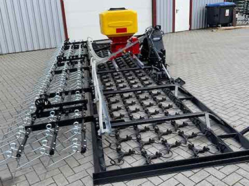 VORATECK Wiesenschleppe 8m mit Striegel und Nachsaateinrichtung