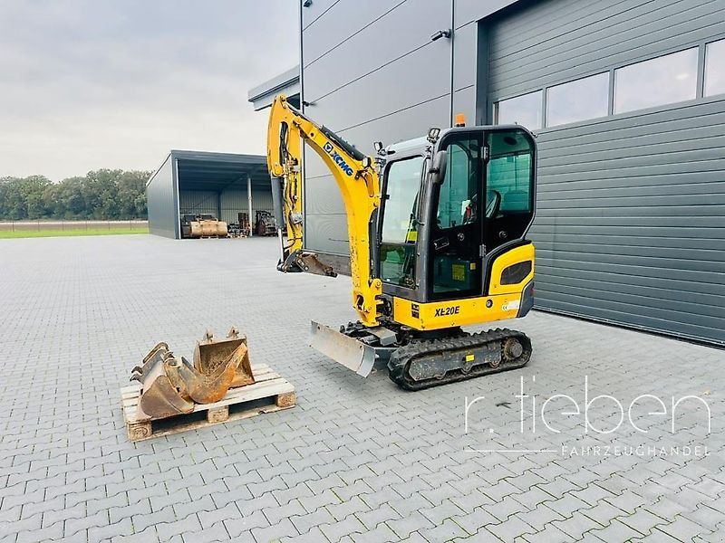 XCMG XE20E Minibagger mit SW und Löffelpaket
