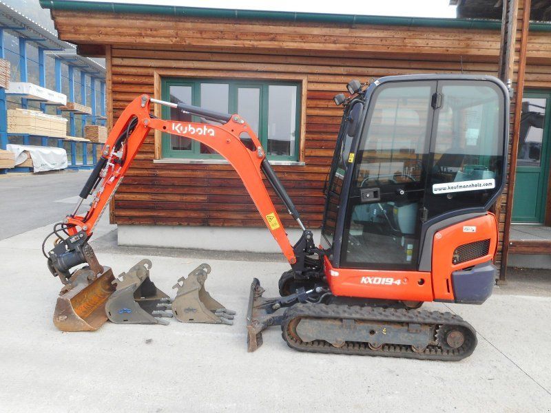 Kubota KX019-4 ( 1.855kg ) POWERTILT + hydr. SW