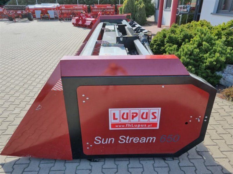 Lupus Sonnenblumenvorsatz / sunflower harvester