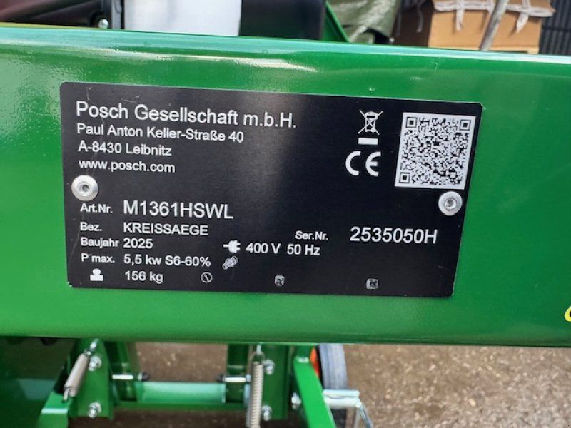 Posch Wipp mit Direktantrieb