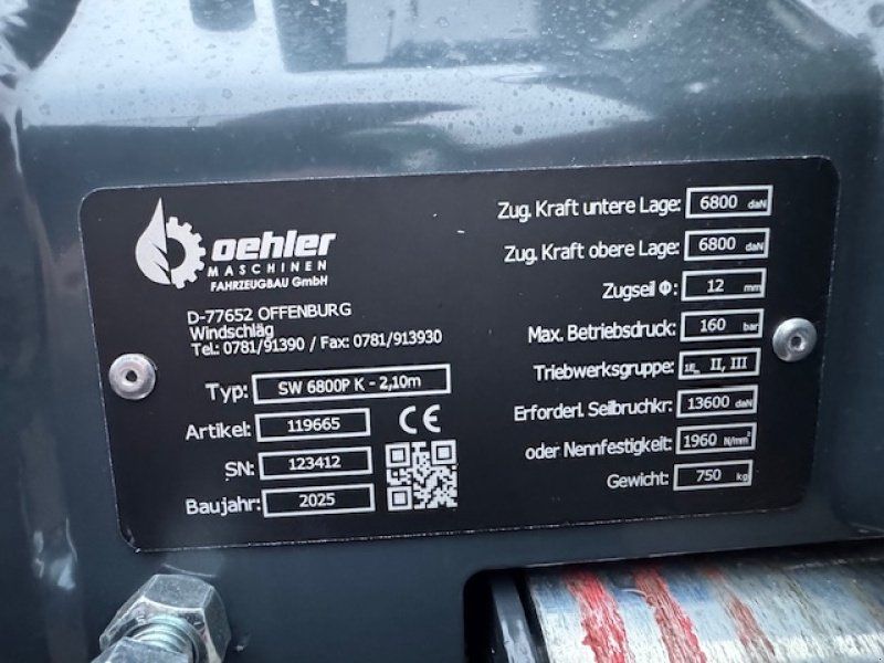 Oehler OL SW 6800P K 2,10m