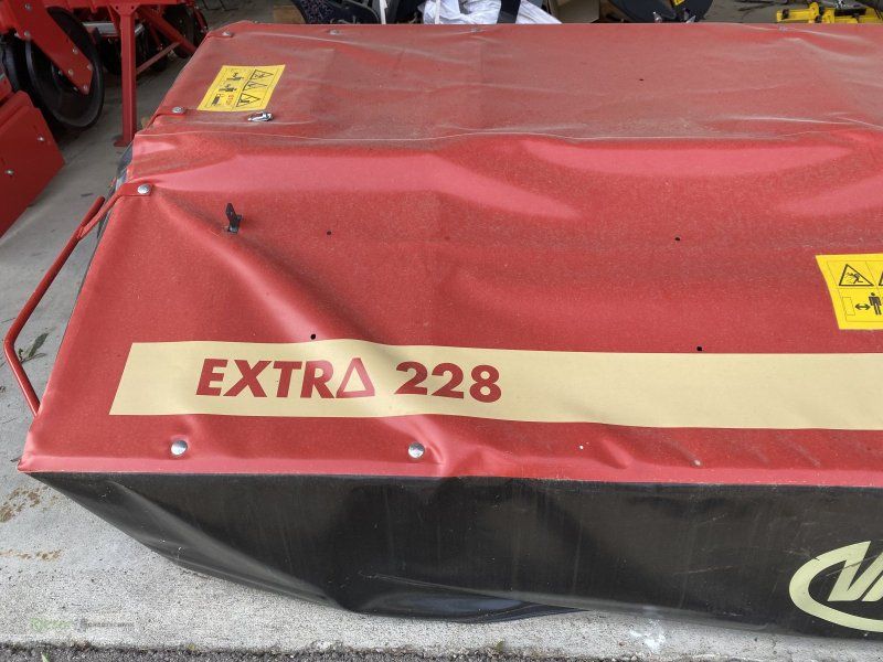 Deutz-Fahr Mähwerk Extra 228, Heckscheibenmähwerk in rot