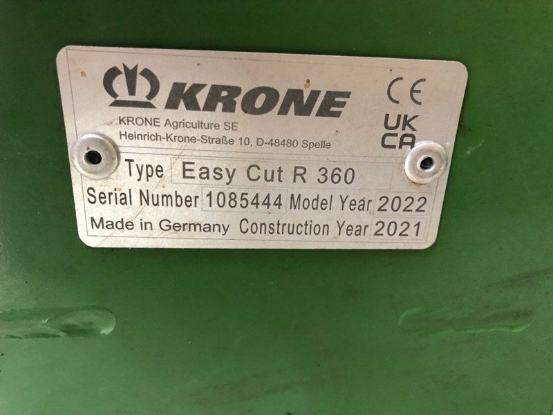 Krone Easy Cut R 360