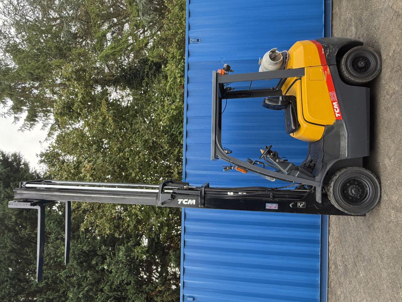 TCM 2.5 tonner LPG heftruck 4.7M BJ2013 Sideshift verlichting