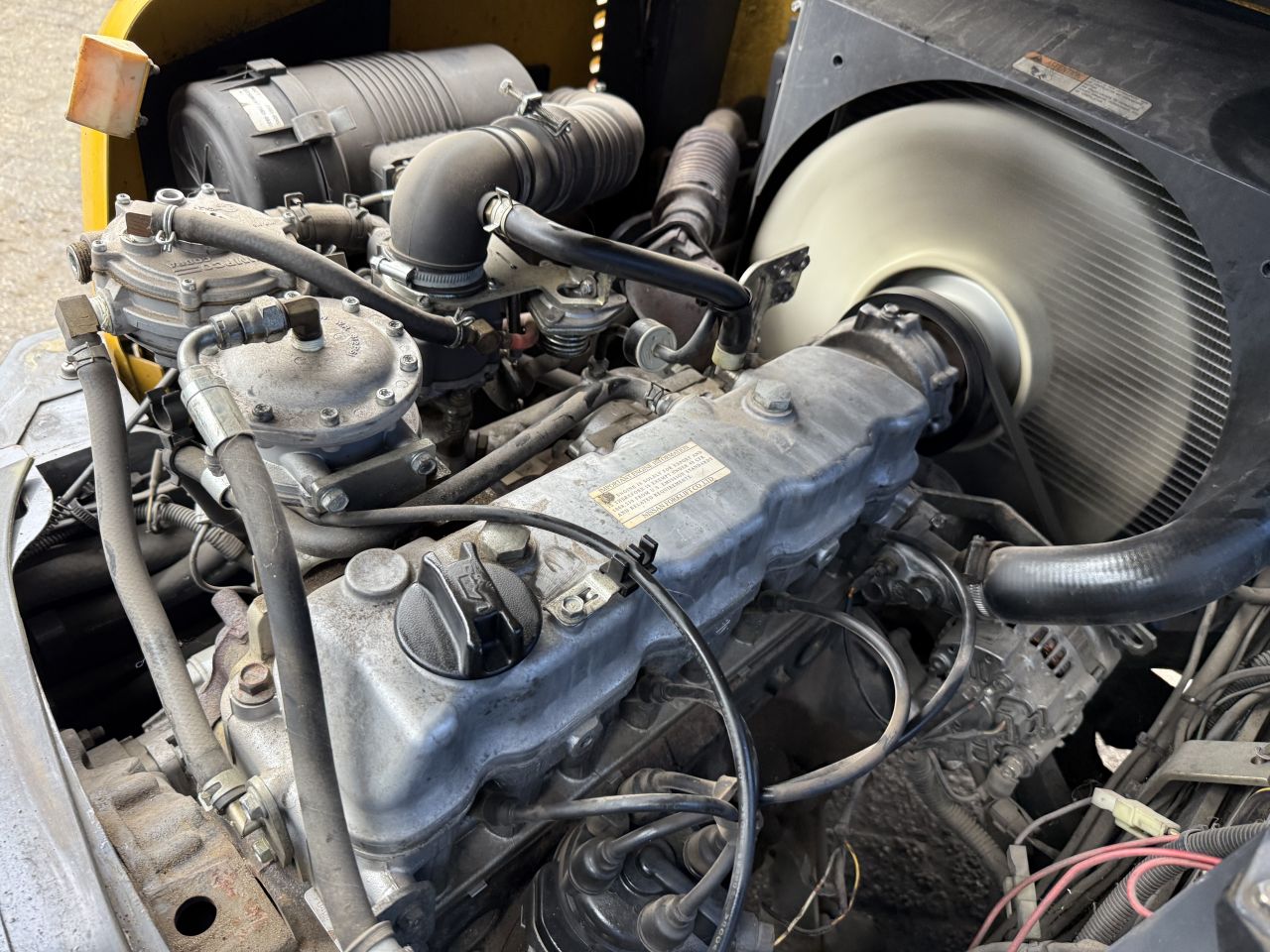 TCM 2.5 tonner LPG heftruck 4.7M BJ2013 Sideshift verlichting