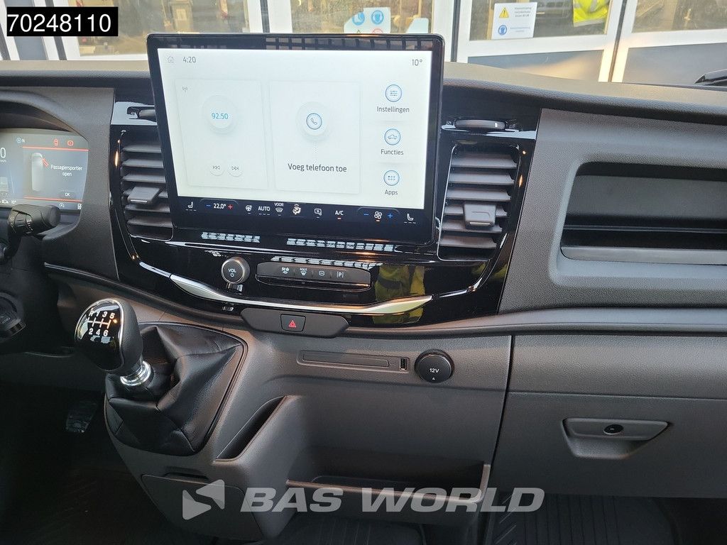 Ford Transit 165pk Open laadbak Dubbellucht Pritsche Trekhaak Airco Cruise Camera Klima AHK Tempomat