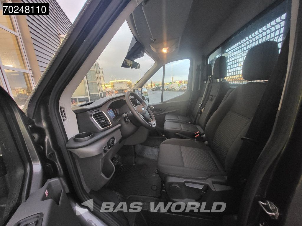 Ford Transit 165pk Open laadbak Dubbellucht Pritsche Trekhaak Airco Cruise Camera Klima AHK Tempomat