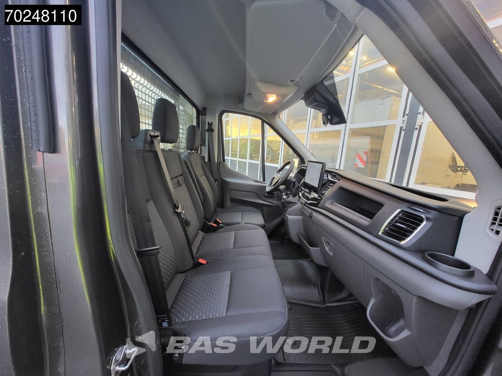 Ford Transit 165pk Open laadbak Dubbellucht Pritsche Trekhaak Airco Cruise Camera Klima AHK Tempomat