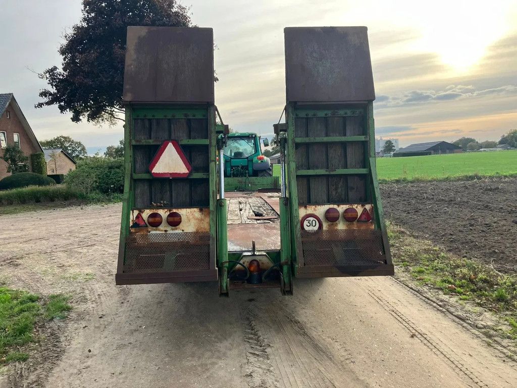 Oprijwagen Dieplader aanhanger kar