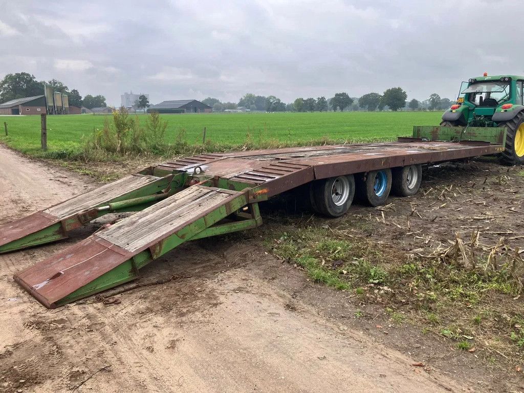 Oprijwagen Dieplader aanhanger kar