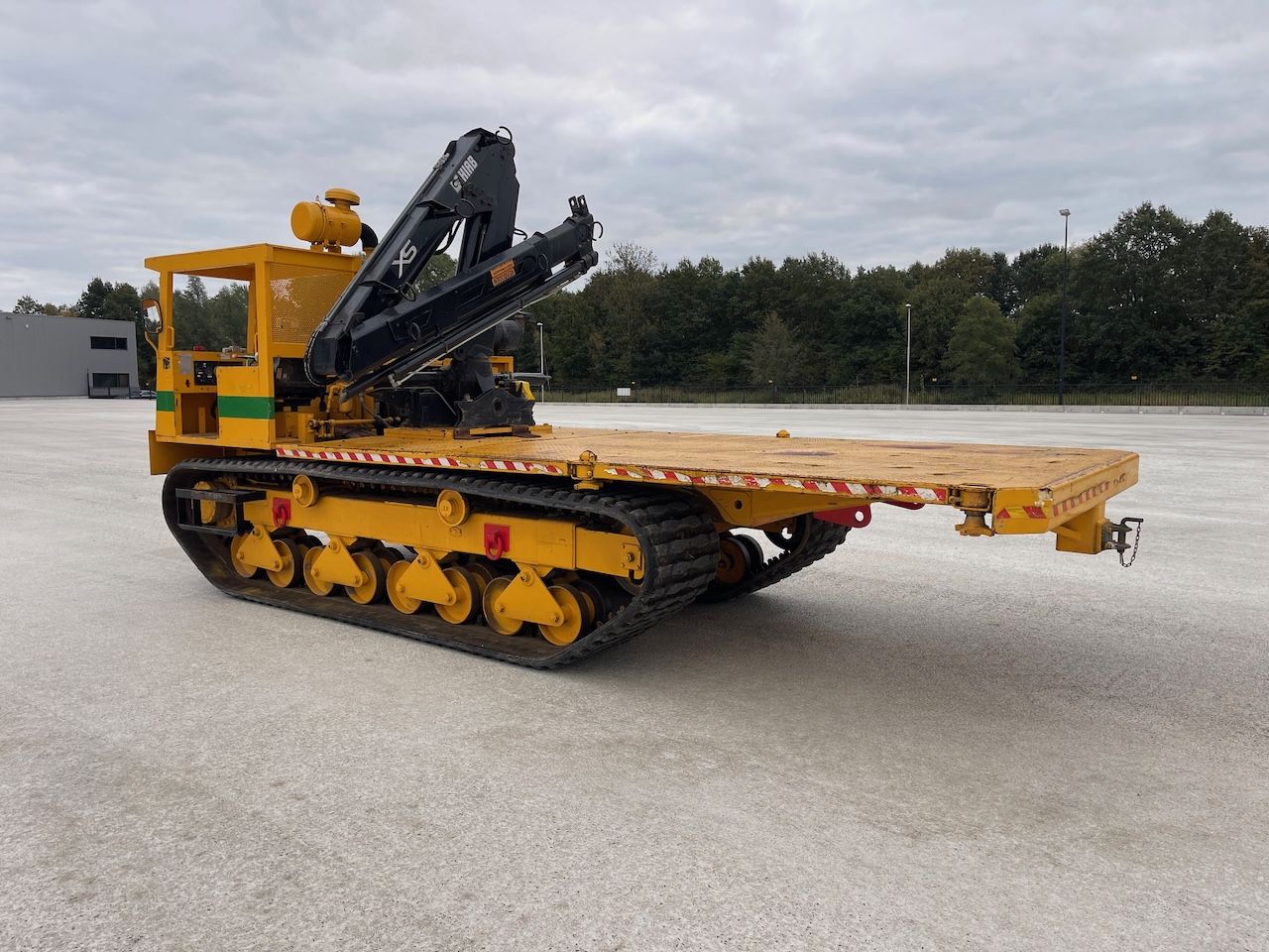 Morooka MST-1500 + Hiab kraan