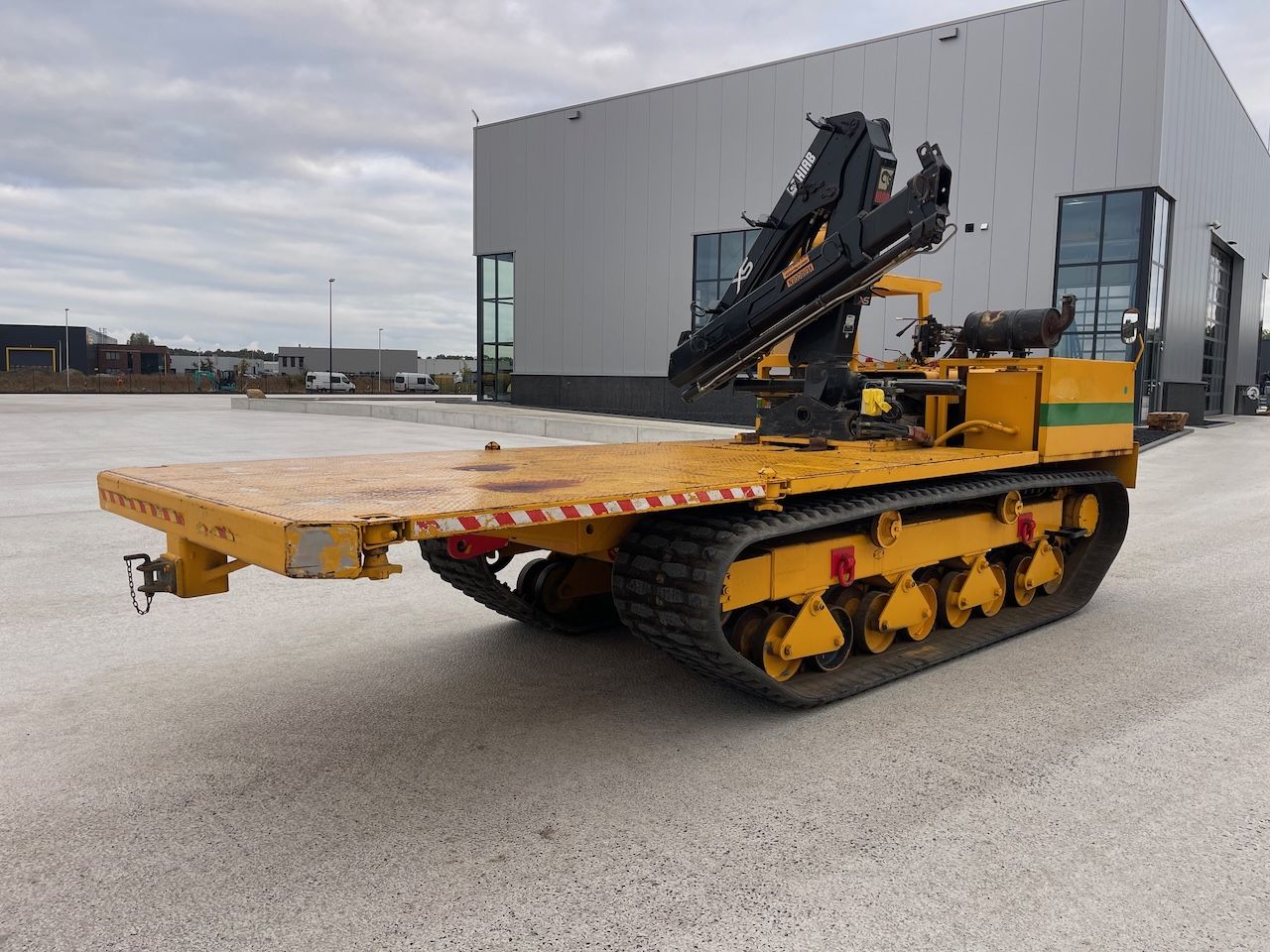 Morooka MST-1500 + Hiab kraan