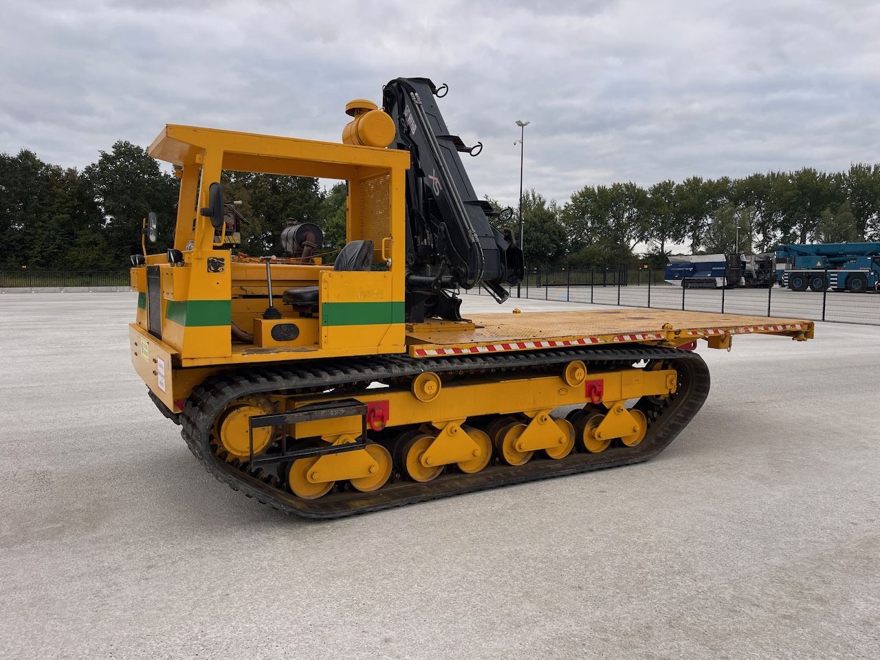 Morooka MST-1500 + Hiab kraan