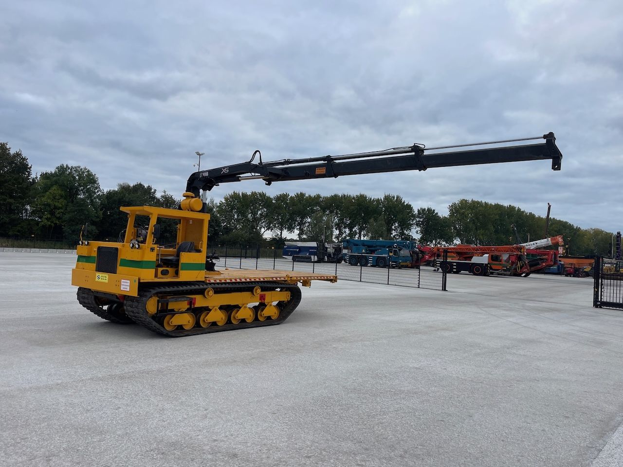 Morooka MST-1500 + Hiab kraan