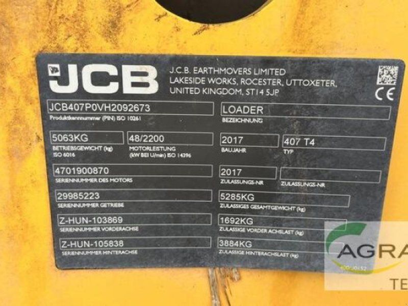 JCB 407 T4