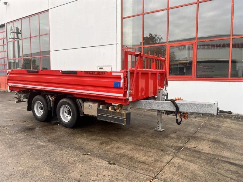 Meiller MZDAL 18 t Tandemkipper Tieflader Schotter- Klapp