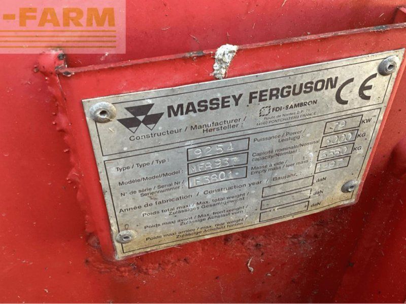 Massey Ferguson 8937