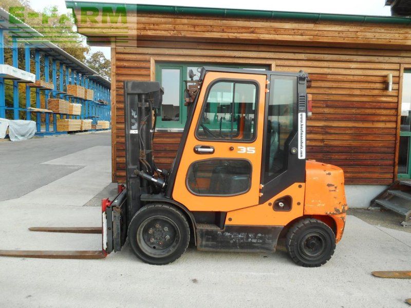 Doosan d35c-5 triplex + ss + zv + kabine