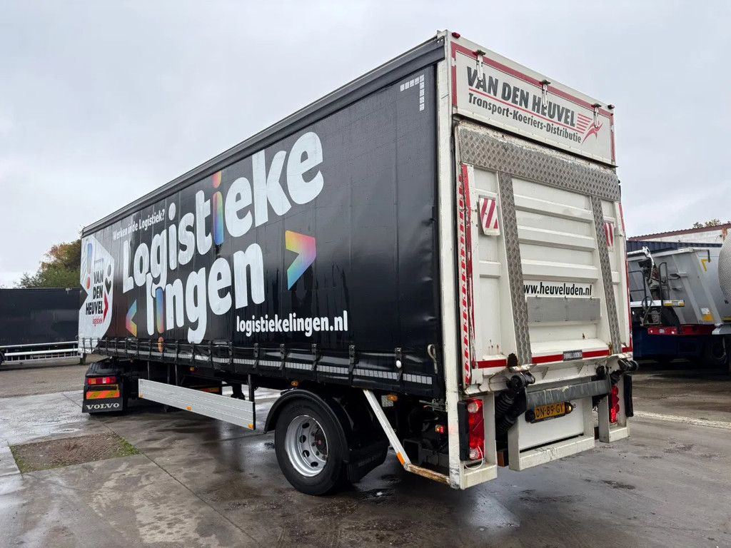 Groenewegen 11M City-trailer Stuuras Dhollandia Laadklep 2000KG APK/TUV 08-04-2026