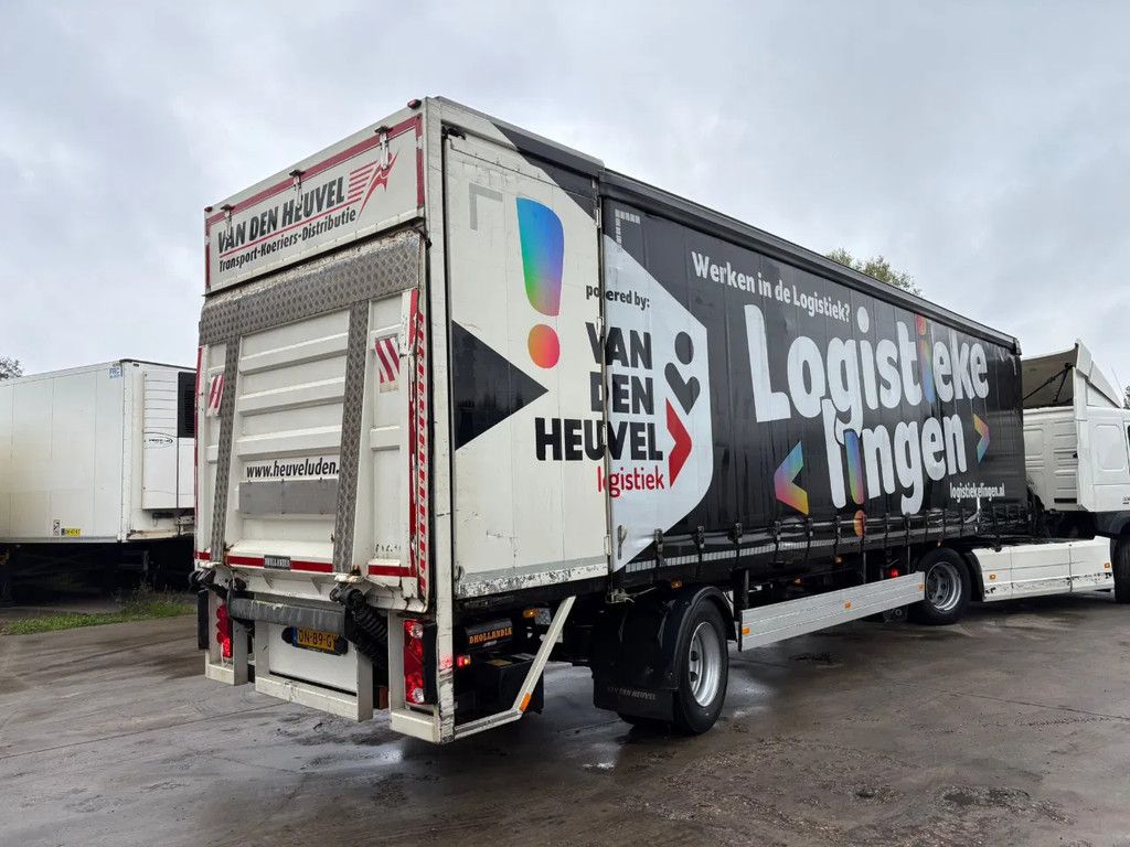 Groenewegen 11M City-trailer Stuuras Dhollandia Laadklep 2000KG APK/TUV 08-04-2026