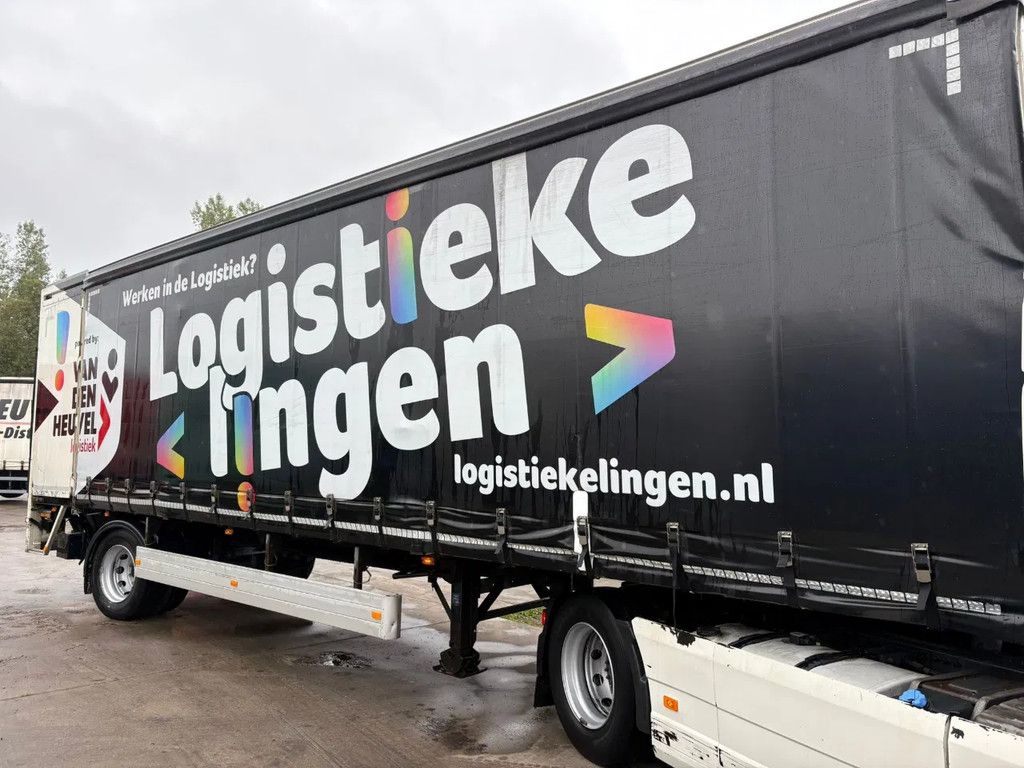 Groenewegen 11M City-trailer Stuuras Dhollandia Laadklep 2000KG APK/TUV 08-04-2026
