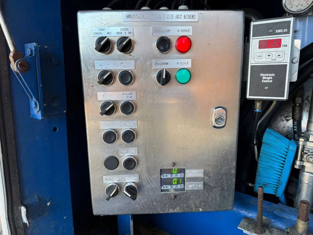Feldbinder 35.000L Borger pomp/Pumpe 6m3 Coating Veevoer/Slurry 2x Liftas