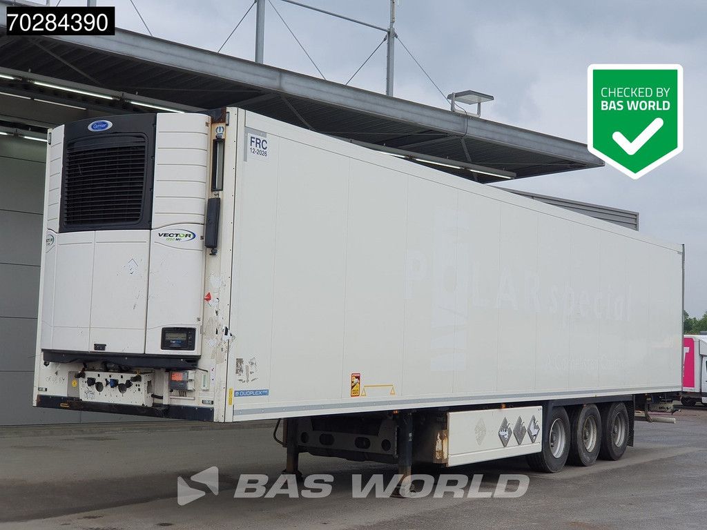 Krone Carrier Vector 1950Mt 3 axles TÜV 01/26 Doppelverdampfer Doppelstock Blumenbreit Schiebewand