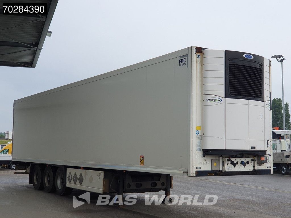 Krone Carrier Vector 1950Mt 3 axles TÜV 01/26 Doppelverdampfer Doppelstock Blumenbreit Schiebewand