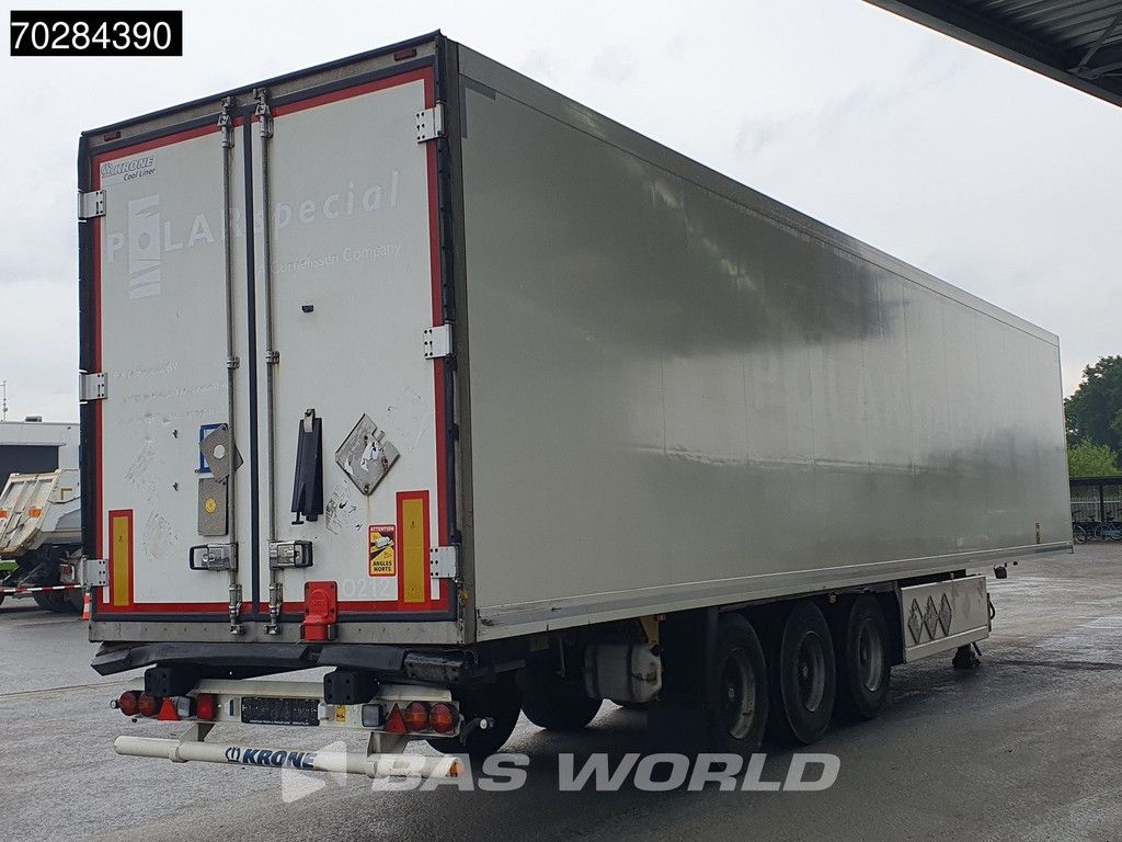 Krone Carrier Vector 1950Mt 3 axles TÜV 01/26 Doppelverdampfer Doppelstock Blumenbreit Schiebewand