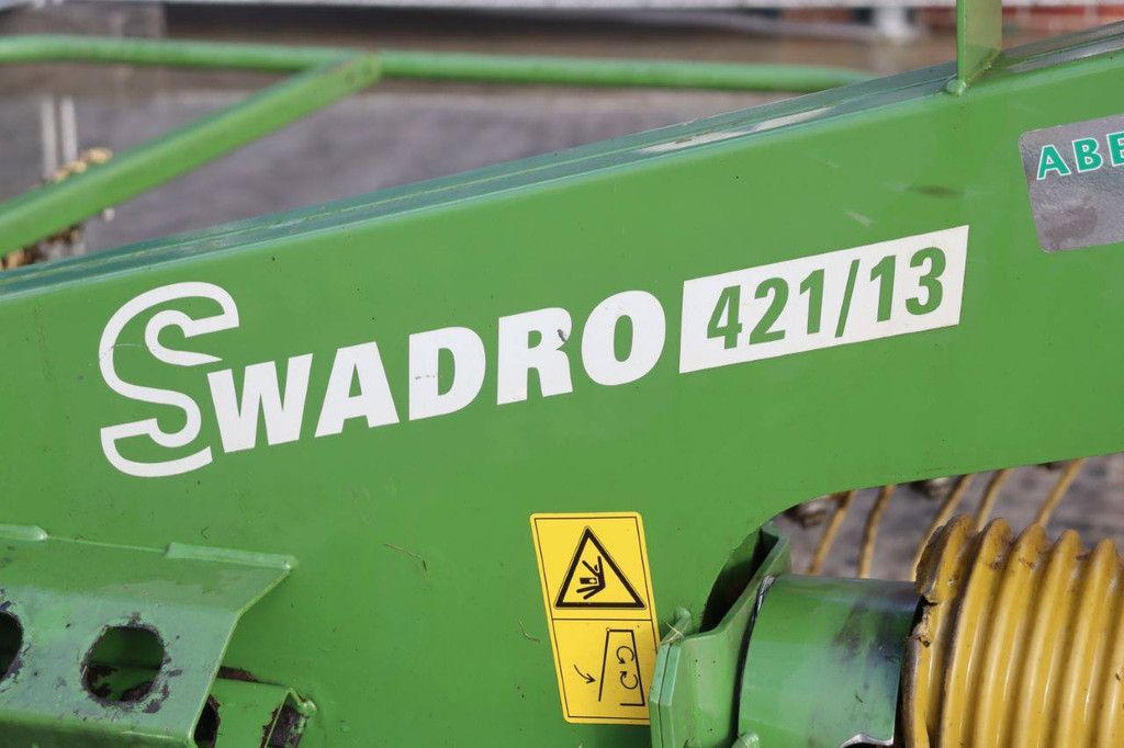 Swath rake Krone SWADRO 421/13 2004