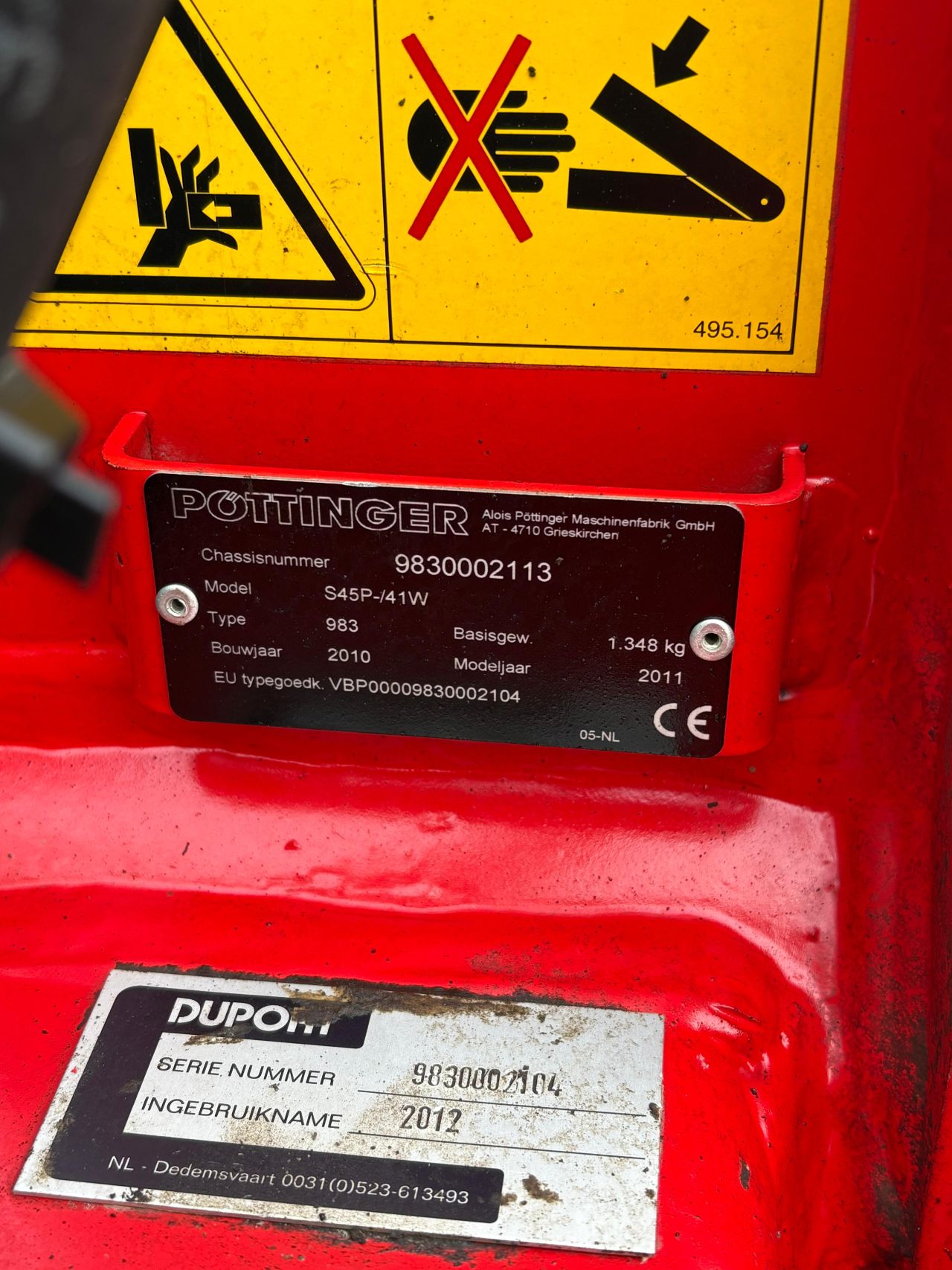 Pöttinger 4 schaar ploeg