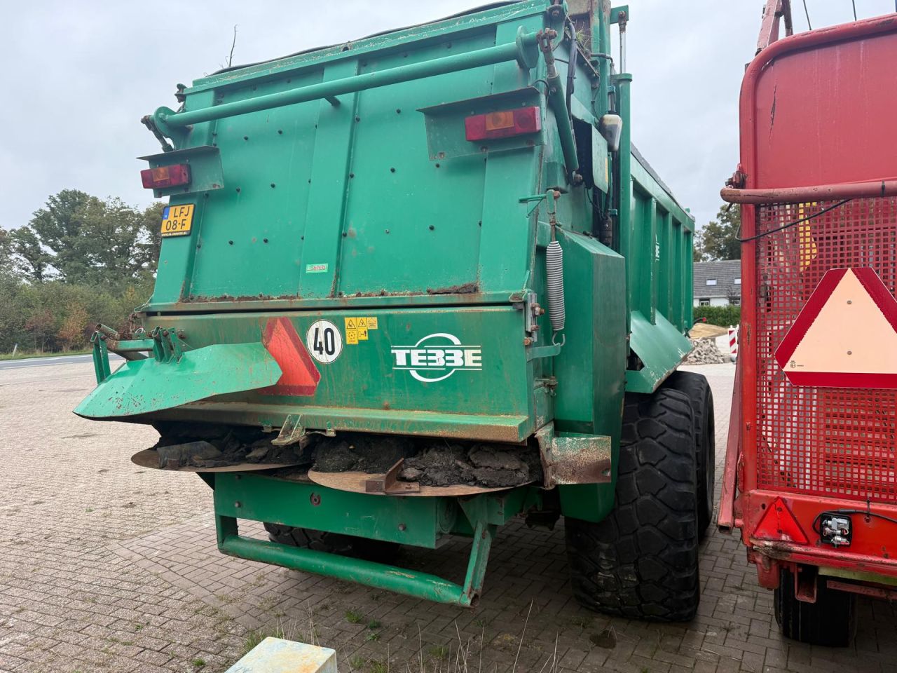 Tebbe HS 180 tandemas universeel breedstrooier