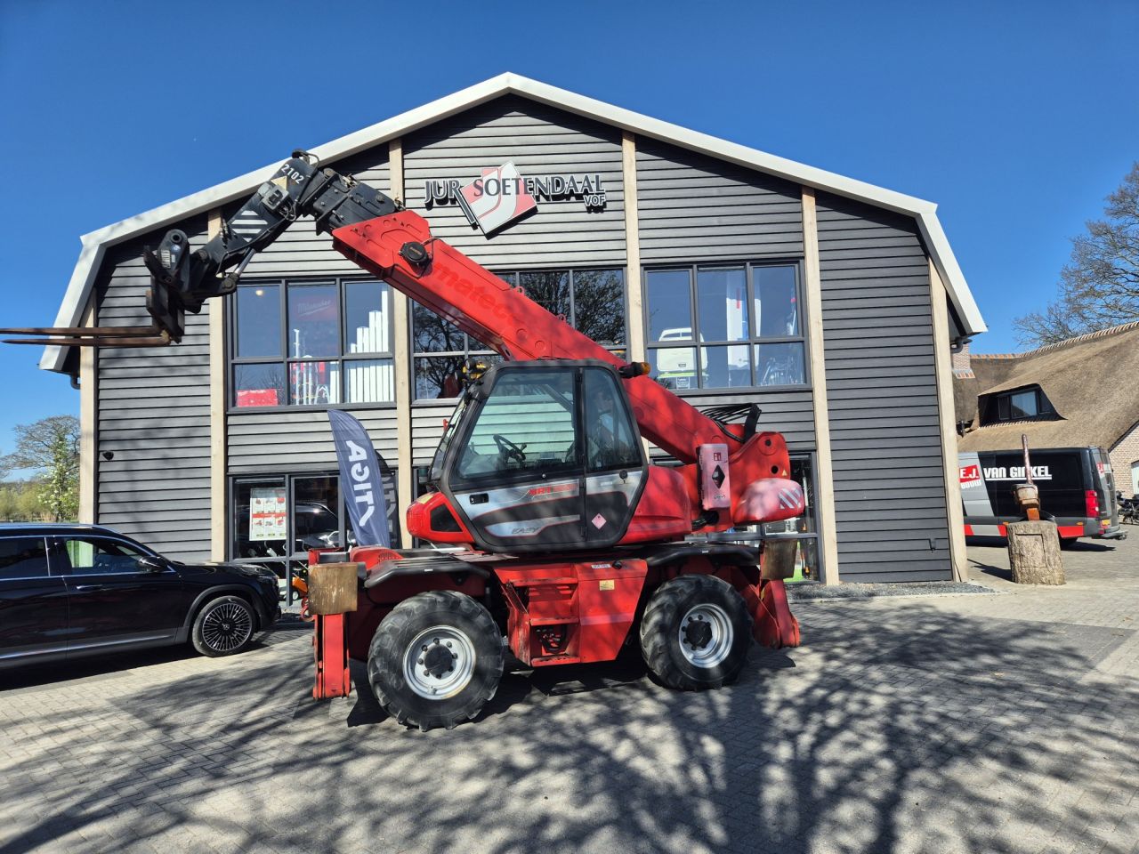 Used MANITOU MRT 1840 easy roto telescopic lifting height 18 m