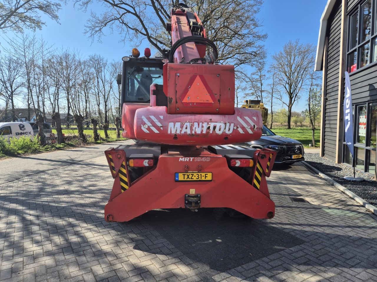 Used MANITOU MRT 1840 easy roto telescopic lifting height 18 m