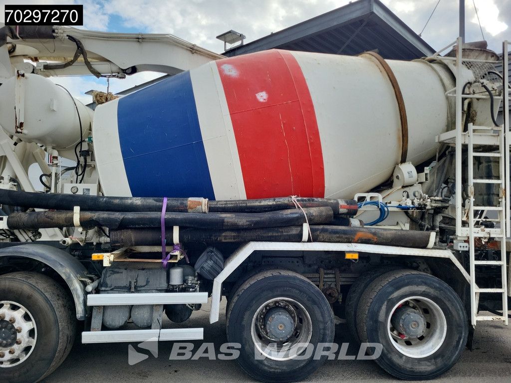 Mercedes Actros 3241 8X4 Putzmeister TMM 21-3 Mixer Big-Axle Steelsuspension Automatic Euro 4