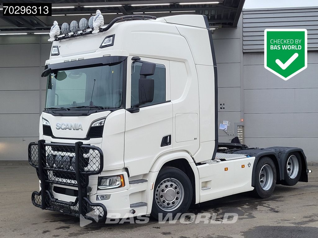 Scania R590 6X2 WB315! Retarder Full-Air 2xTanks Leather ACC Navi LED Euro 6