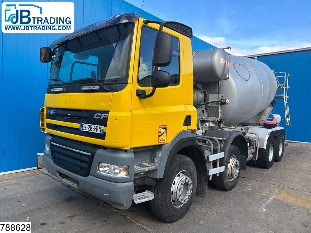 DAF CF 410 8x4, EURO 5, 10M3, Leaf spring suspension