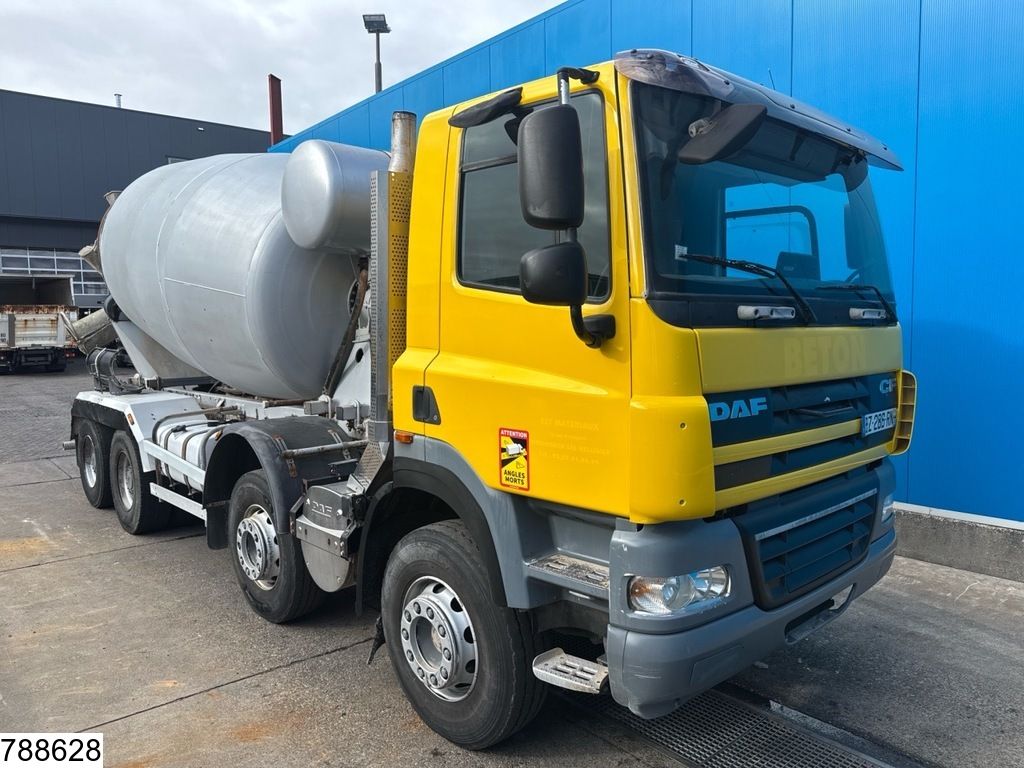 DAF CF 410 8x4, EURO 5, 10M3, Leaf spring suspension
