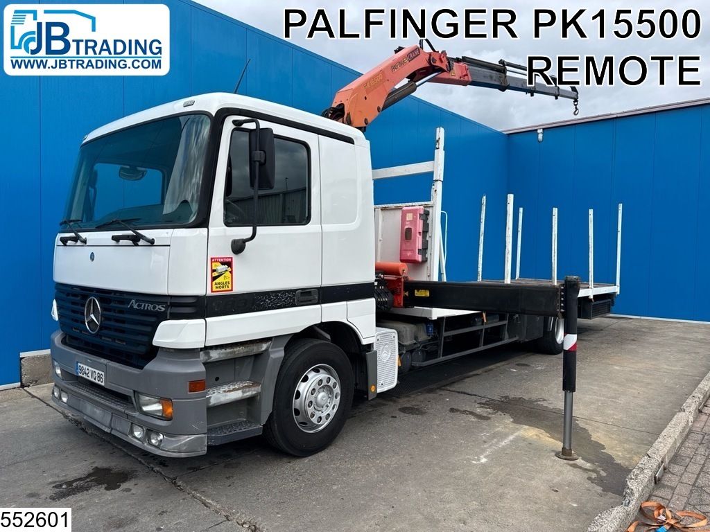 Mercedes Actros 1831 Palfinger, Remote, Manual