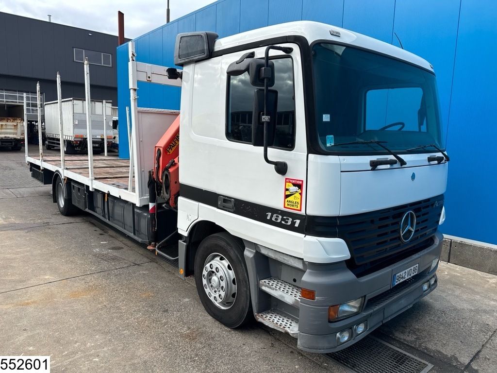 Mercedes Actros 1831 Palfinger, Remote, Manual