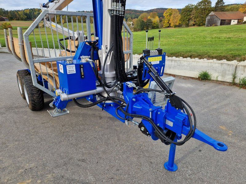 Scandic ST-6 SC-53 7,4to Auflauf Hydraulische Bremse Funkkranwinde Eigen
