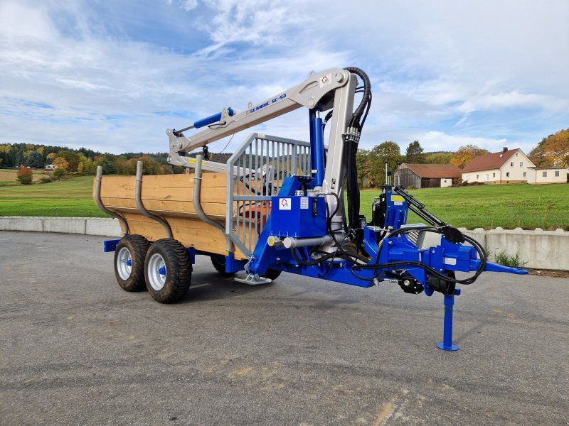 Scandic ST-6 SC-53 7,4to Auflauf Hydraulische Bremse Funkkranwinde Eigen