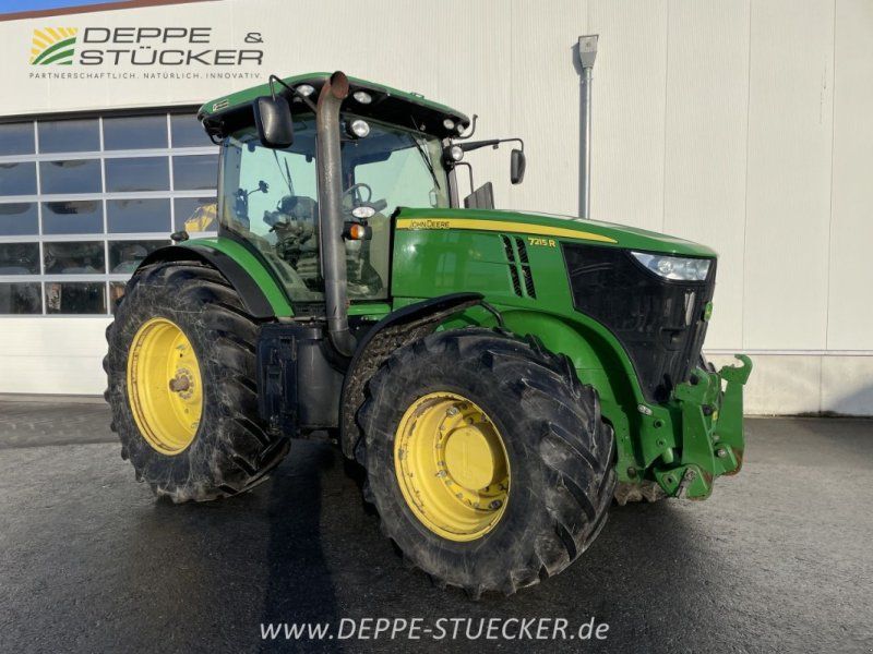 John Deere 7215R mit Zwillingsrädern