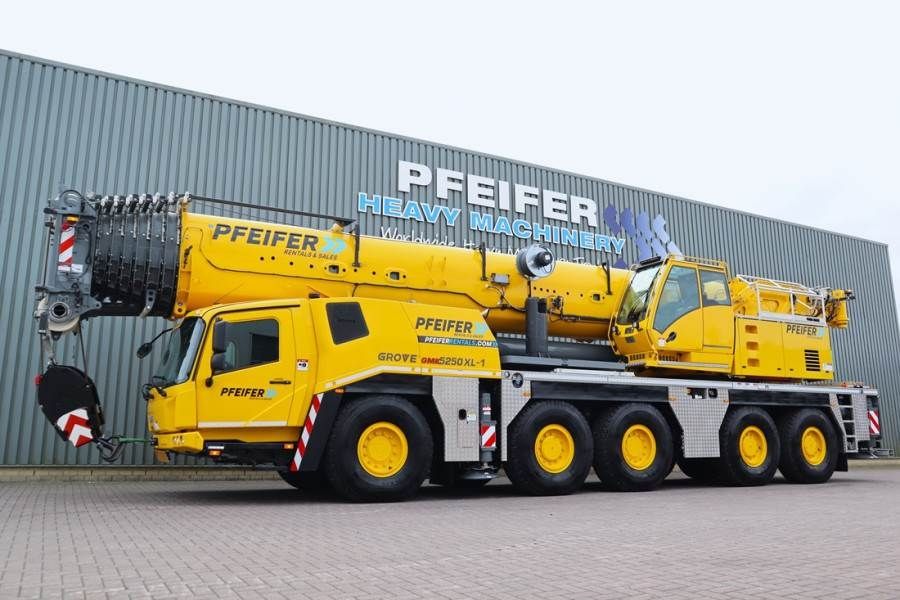 Grove GMK5250XL-1 Available Immediately, Dutch Registrat