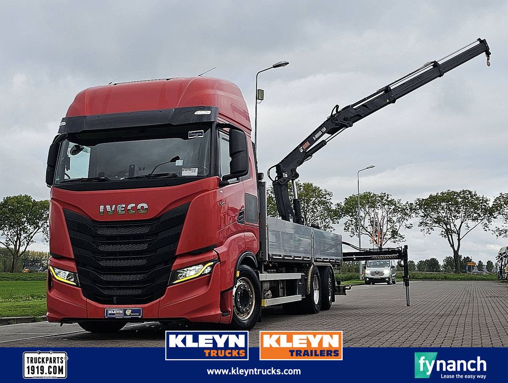 IVECO S-WAY AS260S46 6x2-4 hiab 155-e2