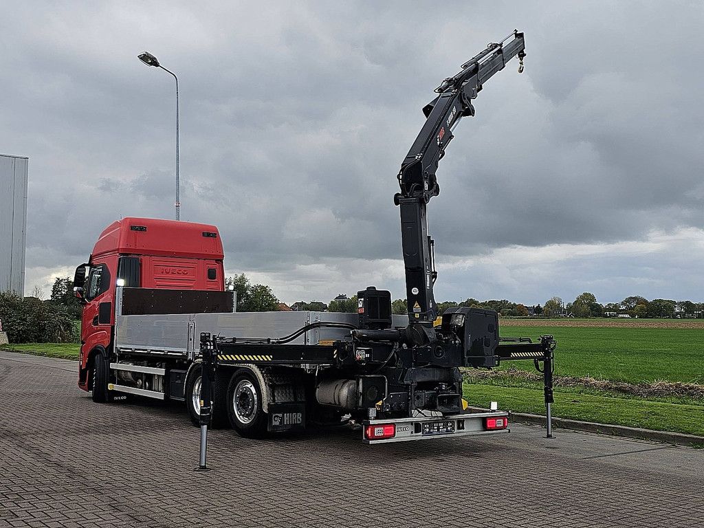 IVECO S-WAY AS260S46 6x2-4 hiab 155-e2