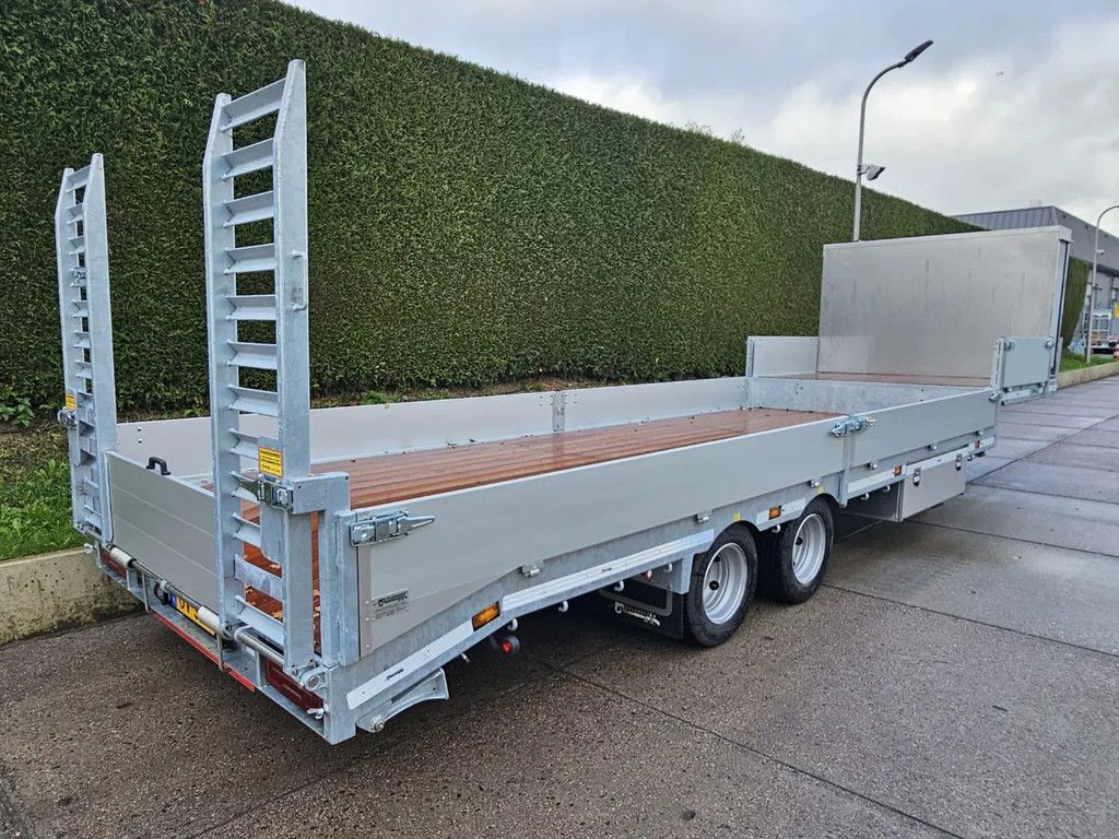 Veldhuizen 8,0-tons Semi-dieplader oplegger