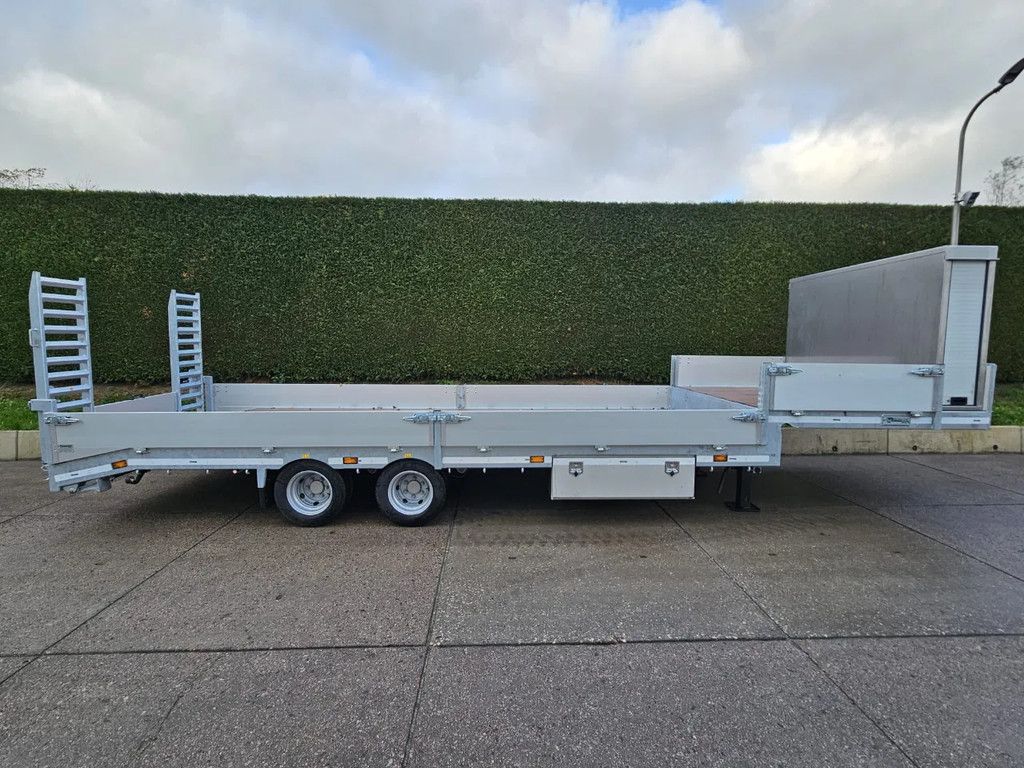 Veldhuizen 8,0-tons Semi-dieplader oplegger
