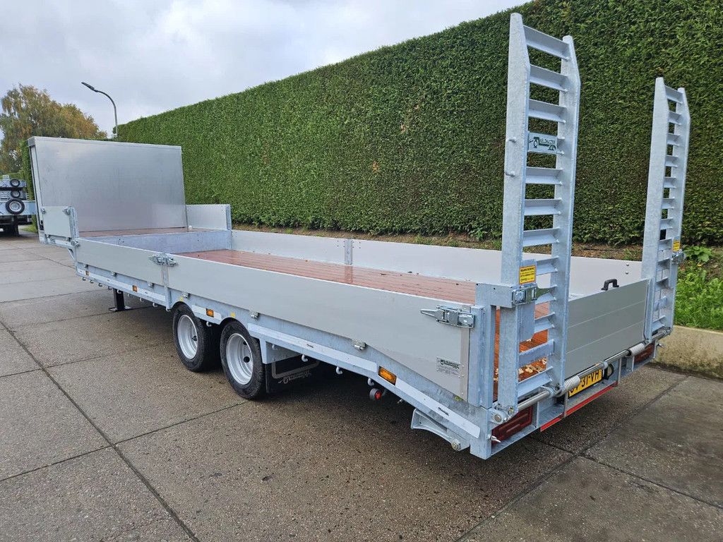 Veldhuizen 8,0-tons Semi-dieplader oplegger
